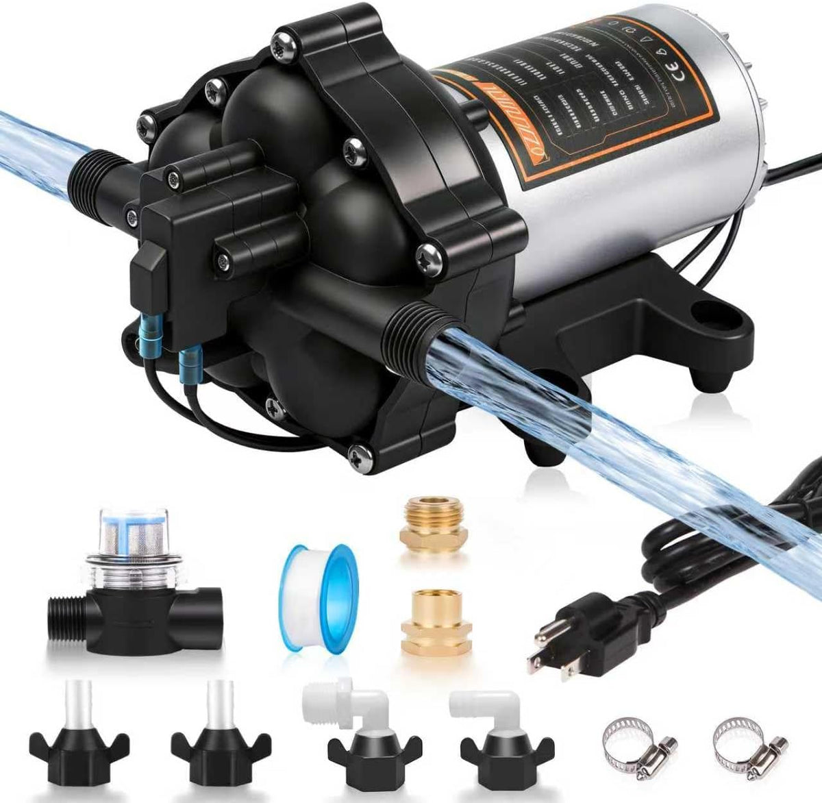 110V Fresh Water Pump – 7 GPM, 70 PSI