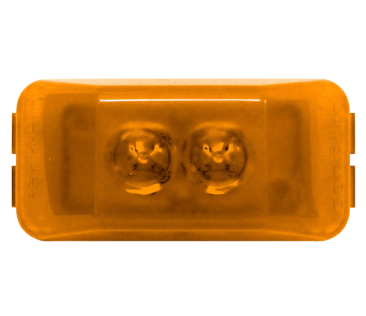 Peterson 153A rectangular amber LED clearance and side marker light